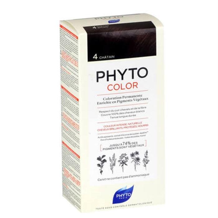 Phyto Phytocolor Bitkisel Saç Boyası - 4 Kestane
