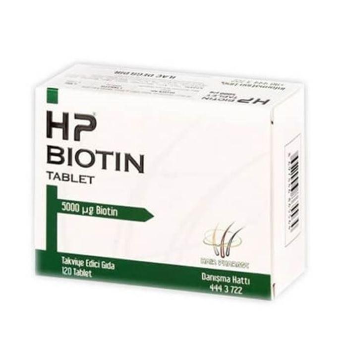 HP Biotin 5 mg 120 Tablet - Saç ve Tırnak