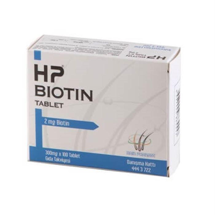 HP Biotin 2 mg 100 Tablet - Saç ve Tırnak Tableti