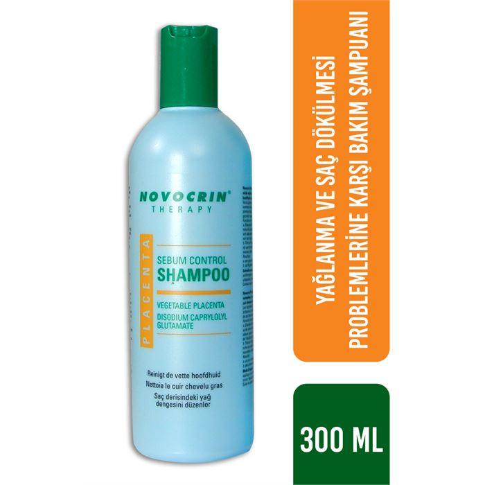 Novocrin Therapy Placenta Sebum Control Shampoo 300 ml - Sebum Düzenleyici