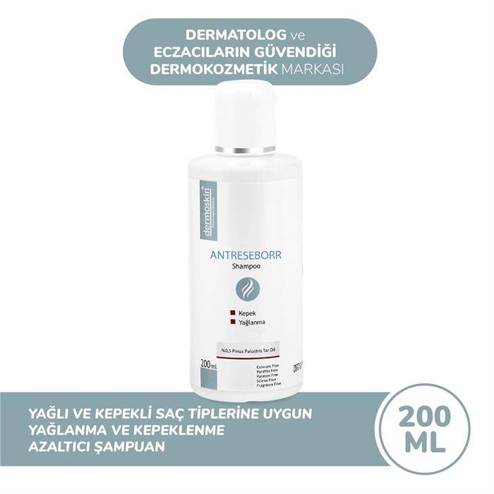 Dermoskin Antiseborrheic Shampoo 200 ml Saç Bakım Şampuanı
