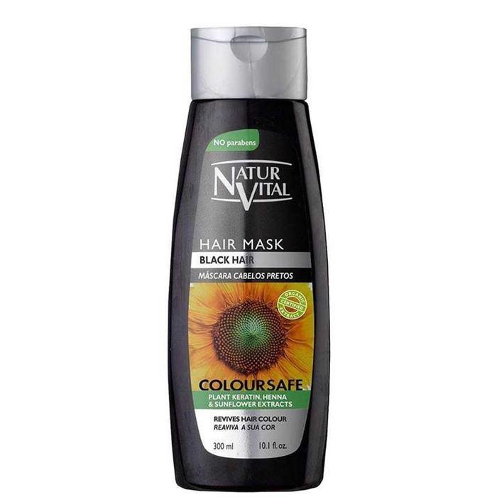 NaturVital Colour Hair Mask Black 250 ml - Saç Maskesi