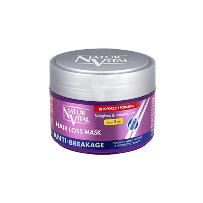 NaturVital Hair Loss Mask Anti-Breakage 300 ml - Saç Maskesi
