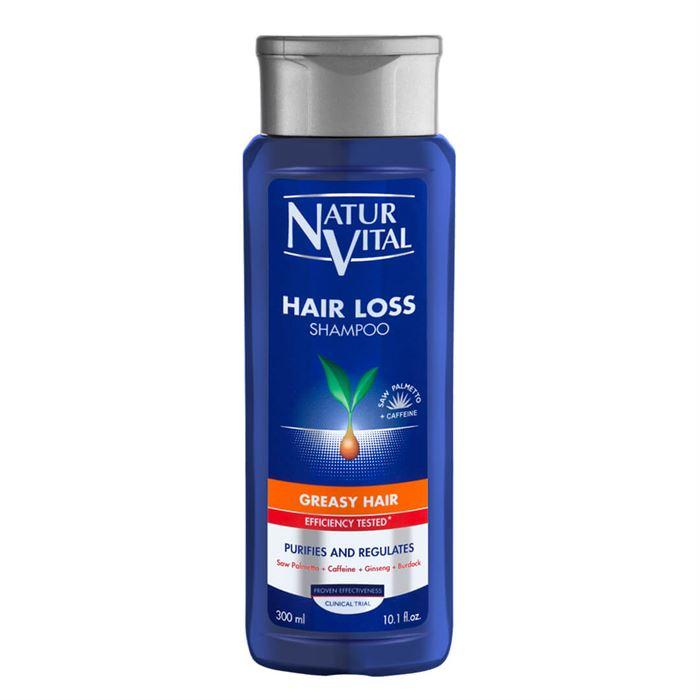 NaturVital Hair Loss Greasy Hair Shampoo 300 ml - Yağlı Saç Şampuanı