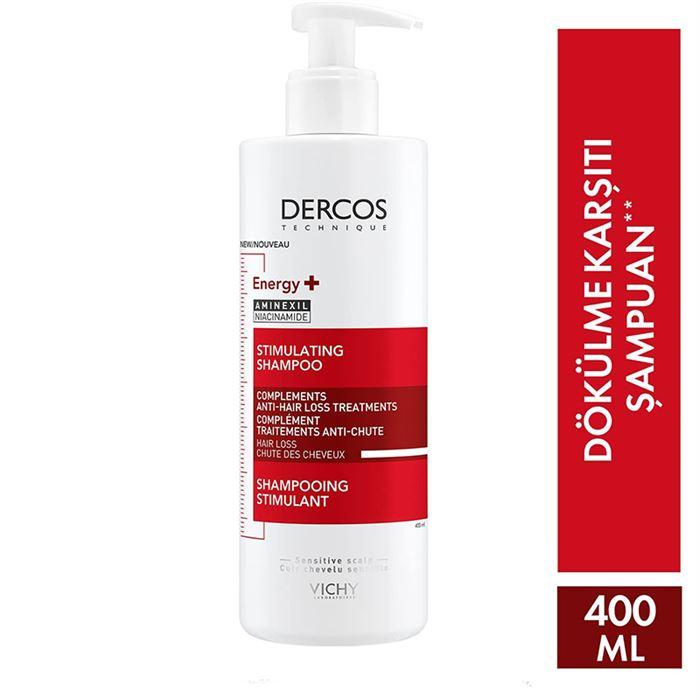 Vichy Dercos Energisant Shampoo 400 ml - Saç Dökülmesine Karşı Şampuan