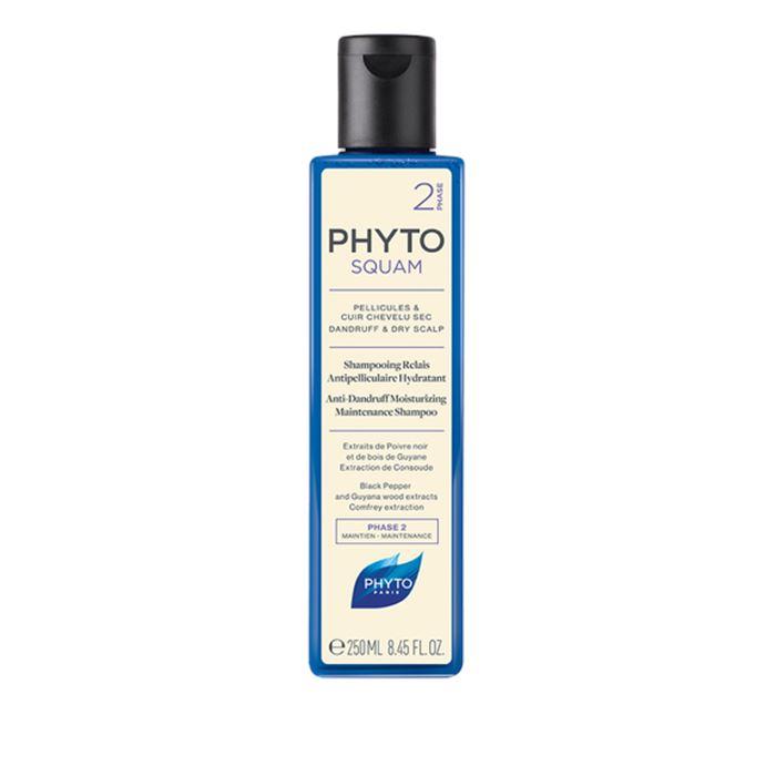 Phyto Phytosquam Anti Dandruff Moisturizing Shampoo 250 ml - Kuru Saçlar İçin Kepeğe Karşı Şampuan