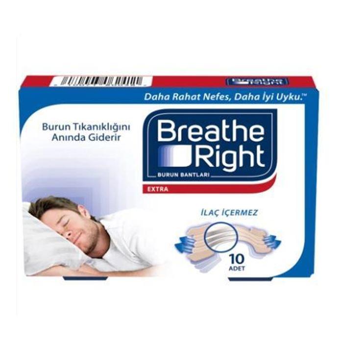 Breathe Right Extra Burun Bandı Standart Boy 10 Adet