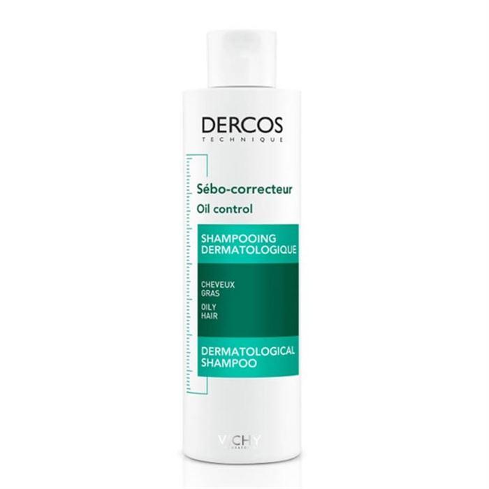 Vichy Dercos Oil Control Treatment Shampoo 200ml - Yağ Kontrolü Bakım Şampuanı