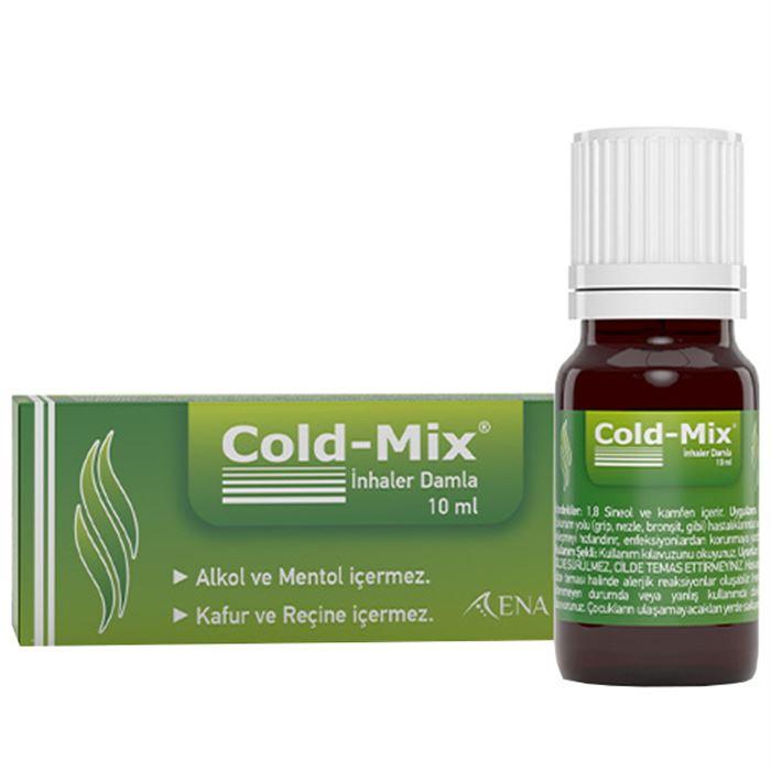 Cold Mix İnhaler Damla Yeşil 10ml - Burun Tıkanıklığı