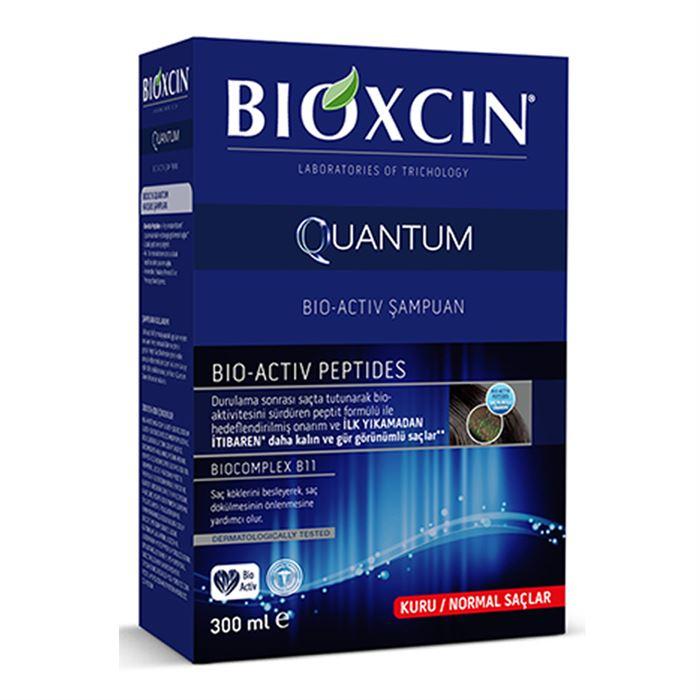 Bioxcin Quantum Bio Activ Kuru ve Normal Saçlar İçin Şampuan 300ml - Onarıcı ve Canlandırıcı Şampuan