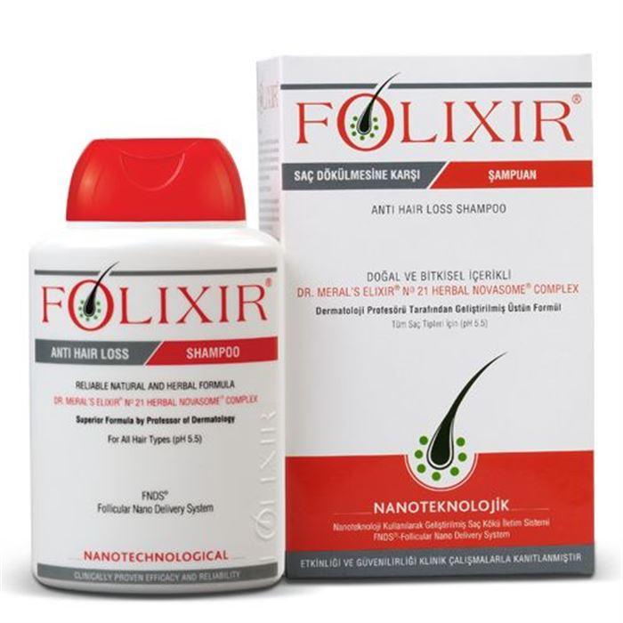 Folixir Anti Hair Loss Shampoo 300ml - Saç Dökülmesine Karşı Şampuan