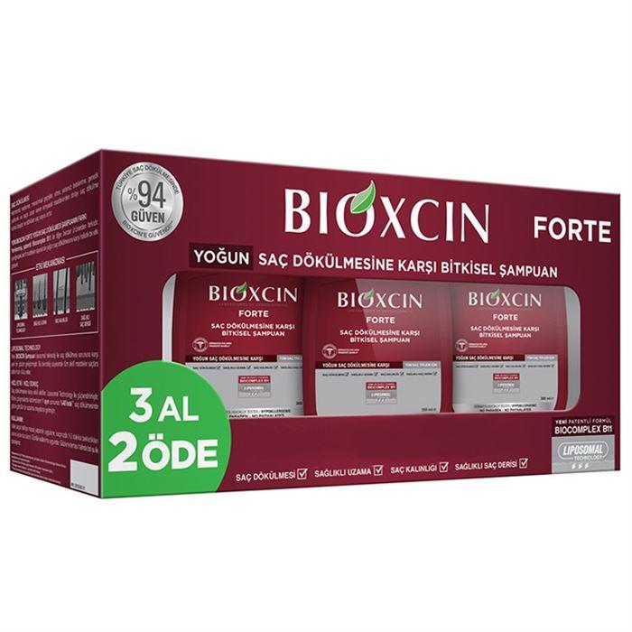Bioxcin Forte Şampuan 300ml - 3 Al 2 Öde Yoğun Formüllü Şampuan