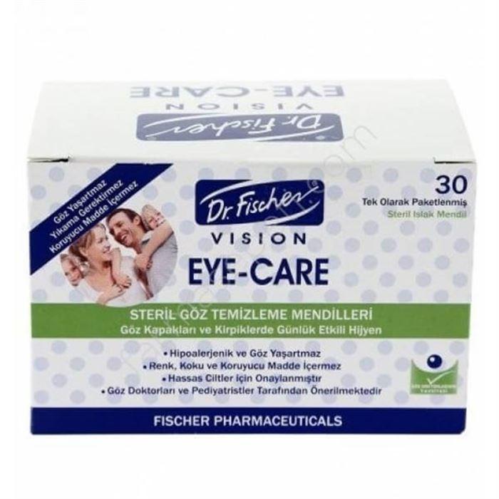 Dr. Fischer Vision Eye Care Steril Göz Temizleme Mendili 30 Adet