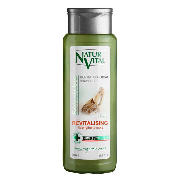 NaturVital Sensitive Revitalising Shampoo 300 ml - Ginseng Şampuanı