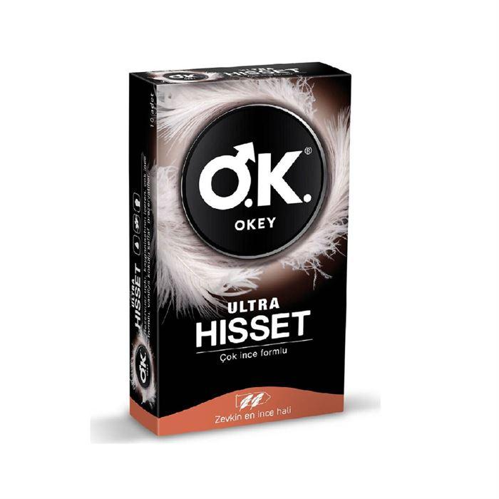 Okey Ultra Hisset Prezervatif 10 adet - Çok İnce