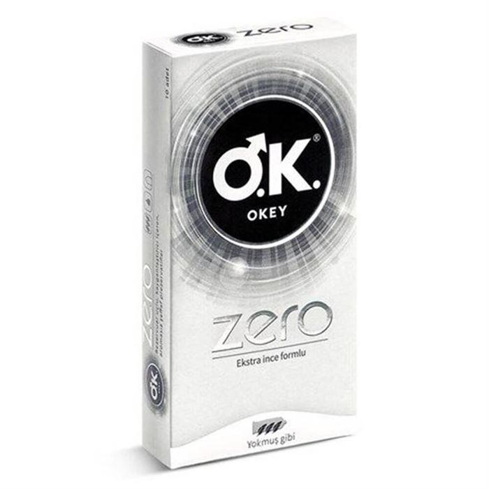 Okey Zero Ekstra İnce Formlu Prezervatif 10 Adet - Yokmuş Gibi
