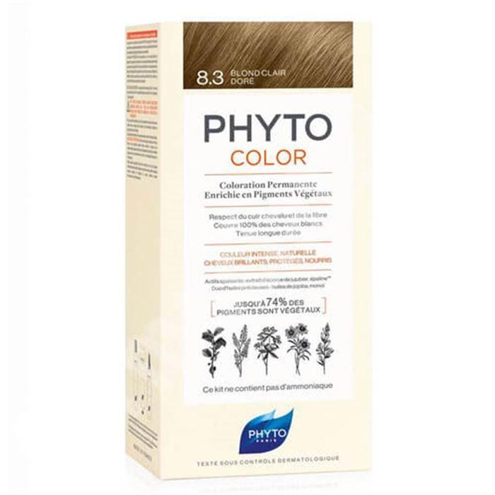 Phyto Phytocolor Bitkisel Saç Boyası 8.3 Sarı Dore Saç Boyası Yeni Formül