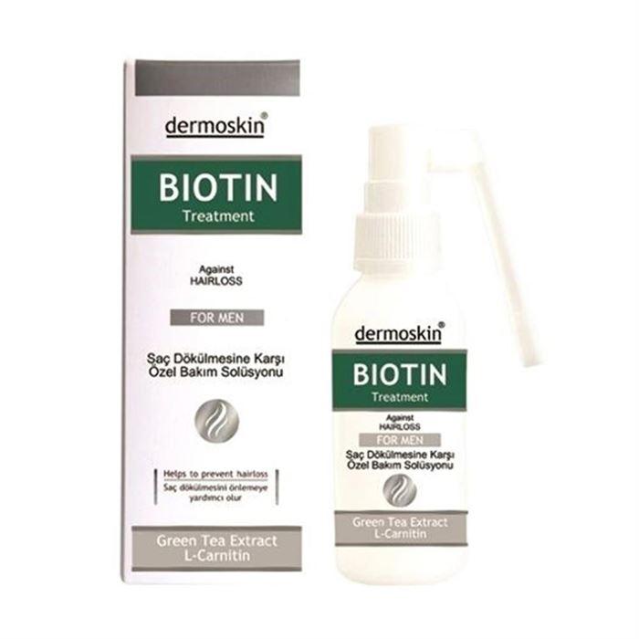 Dermoskin Biotin Sprey - Erkek Saç Dökülmesi