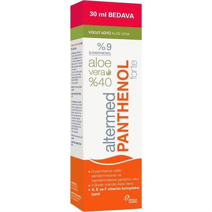 Altermed Panthenol Forte Milk %9 230 ml Aloe Vera Vücut Sütü