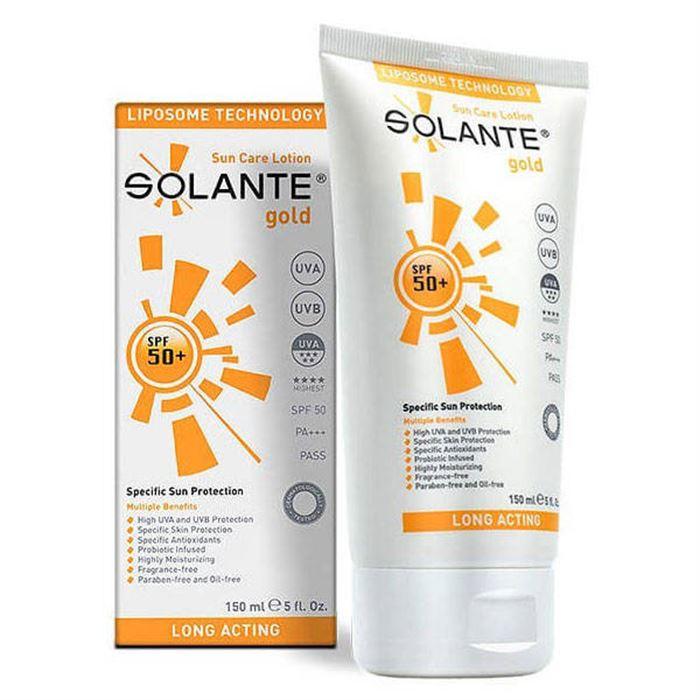 Solante Sun Care Lotion Spf 50+ 150 ml - Yetişkinler İçin Güneş Koruyucu Losyon