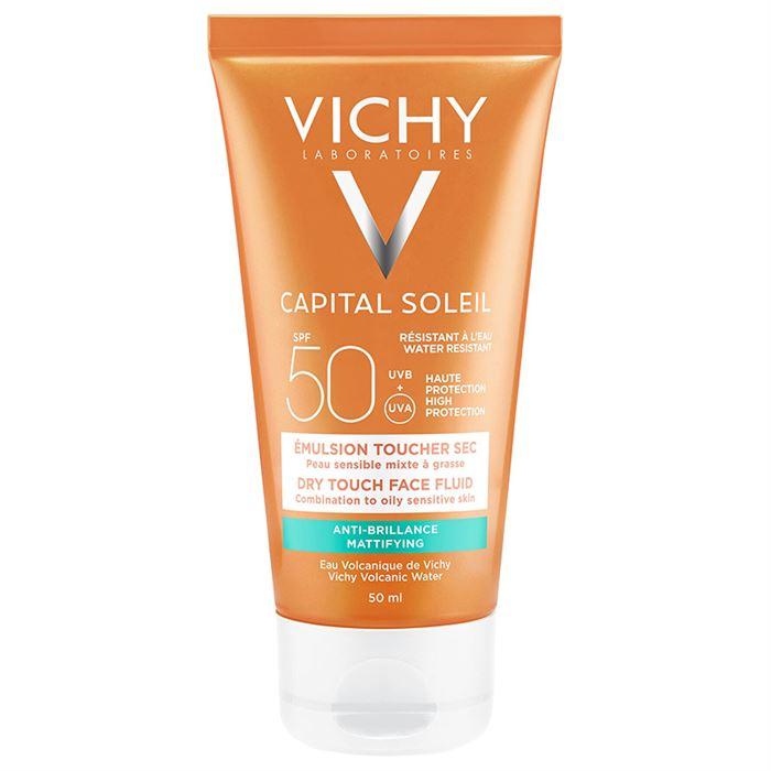 Vichy Capital Soleil Spf 50+ Mattifying Face Fluid Dry Touch 50 ml