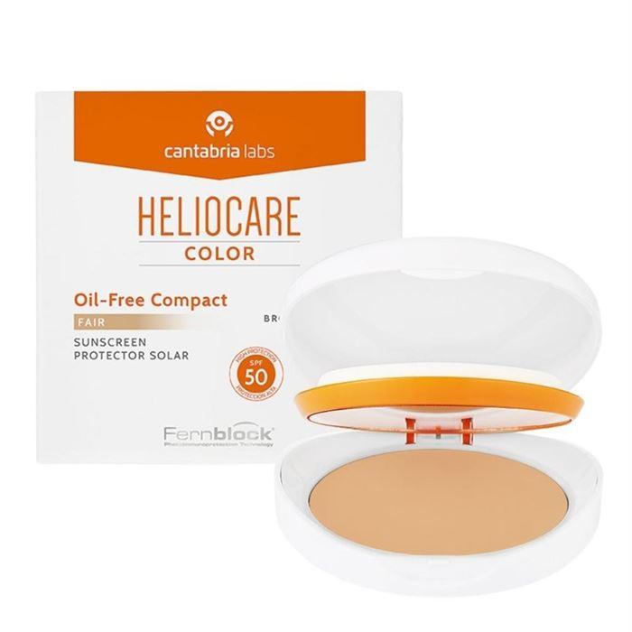Heliocare Color Oil Free Compact SPF50 10gr - Compact Güneş Koruyucu Açık Ten