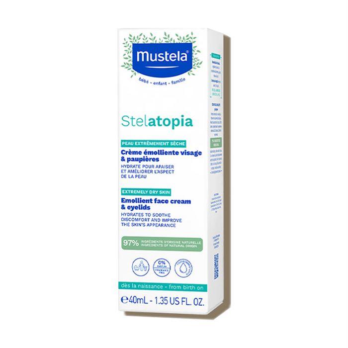 Mustela Stelatopia Emollient Face Cream Yüz Kremi 40ml - Yumuşatıcı Yüz Kremi