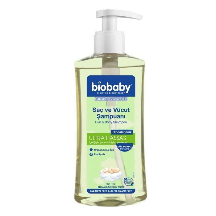 Biobaby Bebek Şampuanı (Saç ve Vücut) 500ml