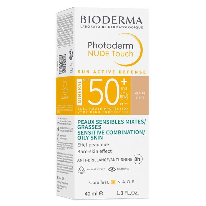 Bioderma Photoderm Nude Touch Spf 50+ Natural Renkli Güneş Koruyucu 40ml
