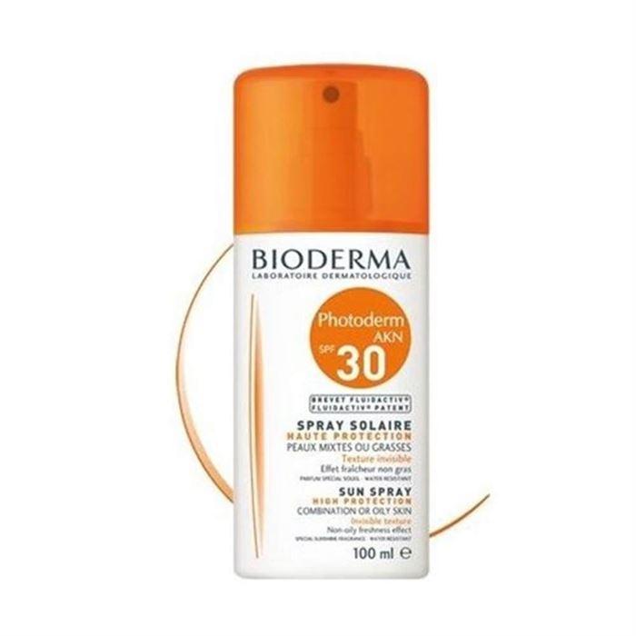 Bioderma Photoderm AKN Spray SPF 30 100 ml - Karma ve Yağlı Cilt İçin