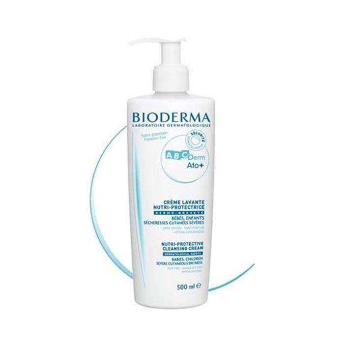 Bioderma ABCDerm Ato+ Cleanser Cleansing Cream 500 ml Yüz ve Vücut Temizleme Kremi