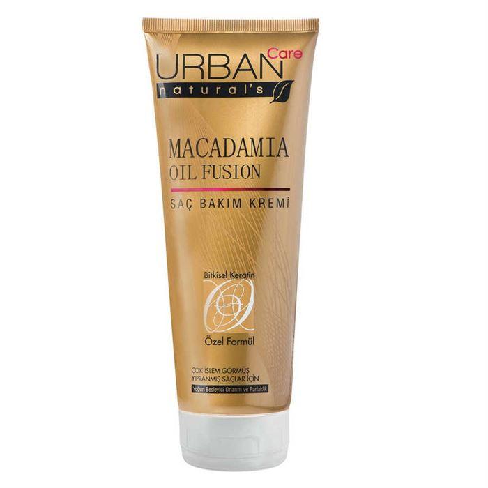 Urban Care Macadamia Oil Fusion Yoğun Besleyici Onarım ve Parlaklık Veren Saç Bakım Kremi 250 ml