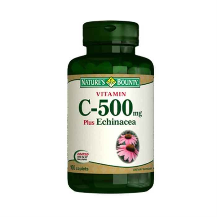 Nature's Bounty Vitamin C Plus Echinacea 100 Kapsül Kaplet