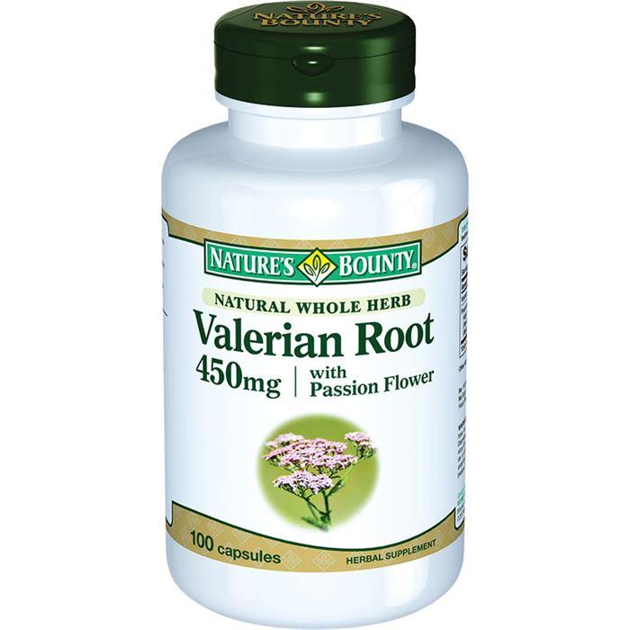 Nature's Bounty Valerian Root With Passion Flower 100 Kapsül