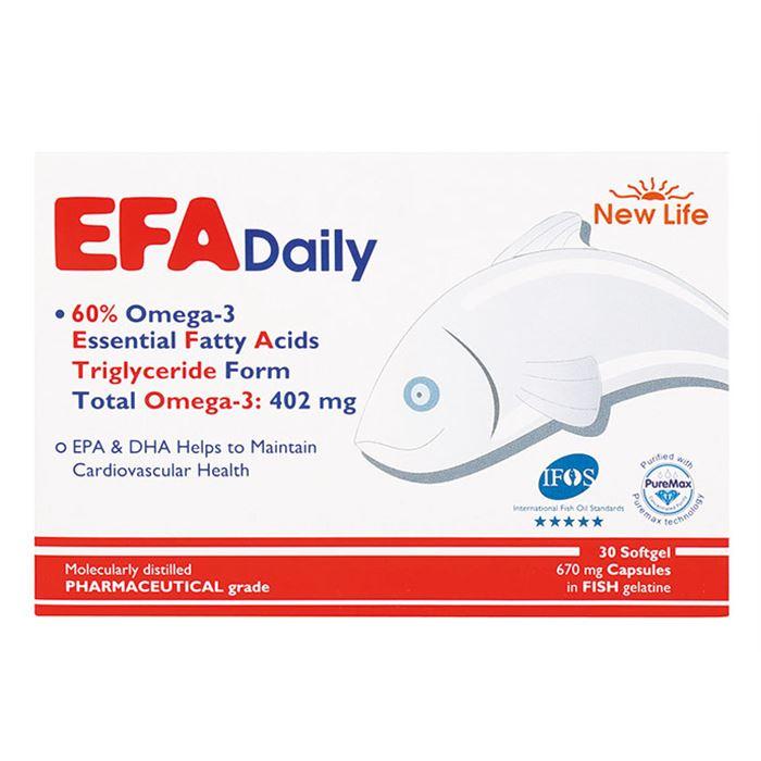 New Life Efa Daily Omega 3 Balık Yağı 30 Kapsül