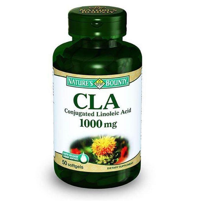 Nature's Bounty CLA 1000 mg 50 Softgel