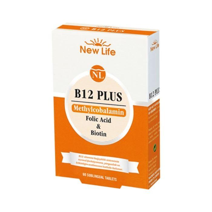 New Life B12 Plus 60 Dilaltı Tablet