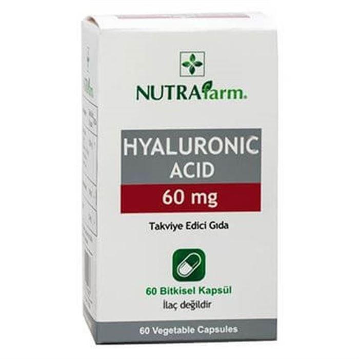 NutraFarm Hyaluronic Acid 60 mg 60 Kapsül