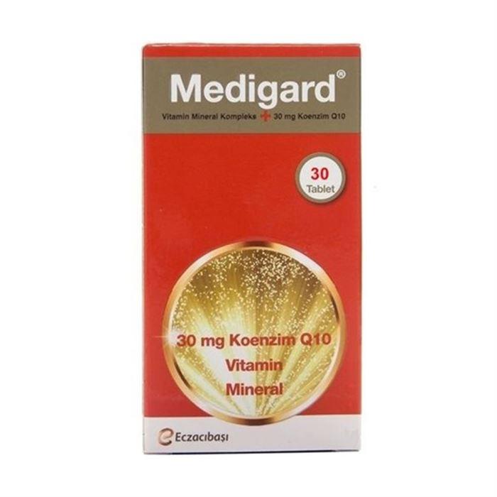 Eczacıbaşı Medigard Vitamin Mineral Complex CoQ10 30 Tablet