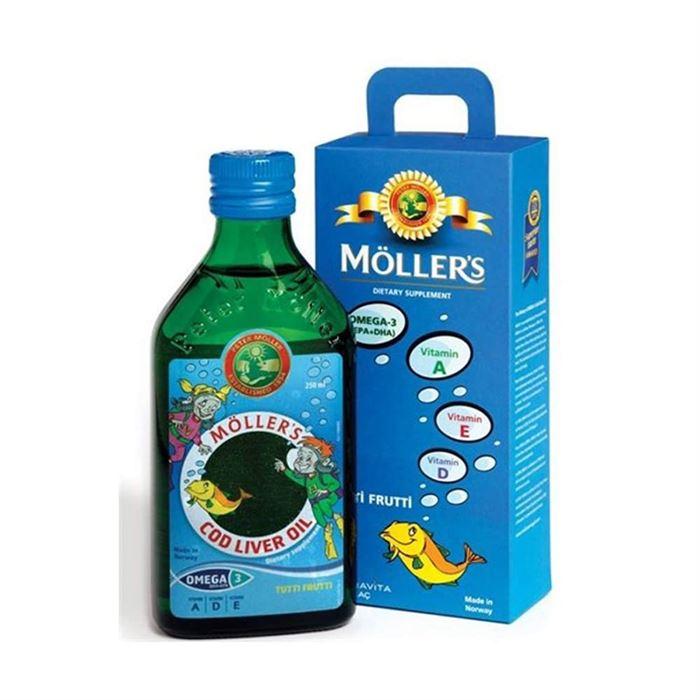 Möllers Cod Liver Oil Omega 3 Balık Yağı 250 ml