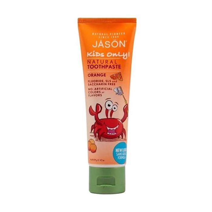 Jason Kids Only Orange All Natural Toothpaste 119g - Portakal Diş Macunu