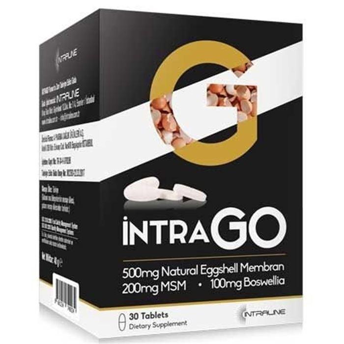 Intraline Intrago Tablet 30 Tablet - Doğal Yumurta Kabuğu Zarı