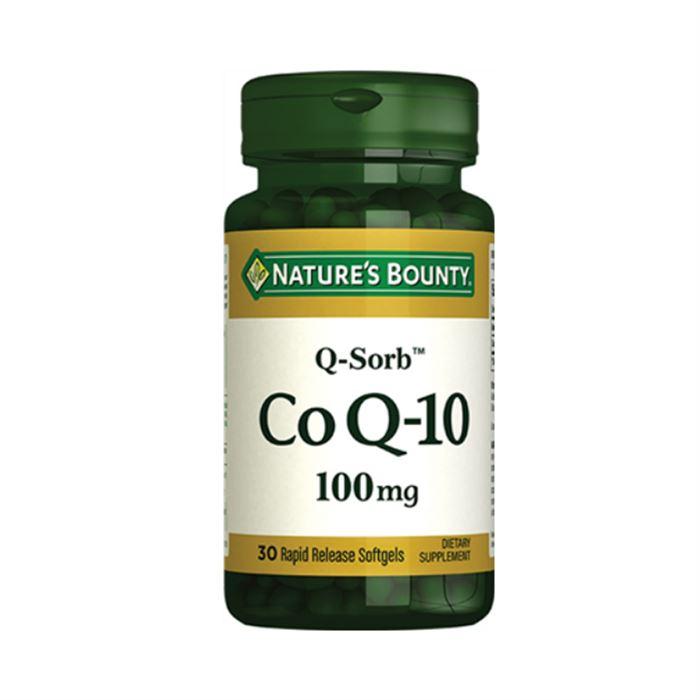 Nature's Bounty Co Q-10 100 mg Q-Sorb 60 Softgel - Takviye Edici Gıda