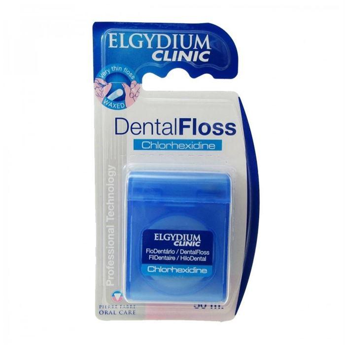 Elgydium Clinic Dental Floss Chlorhexidine 50m - Diş İpi
