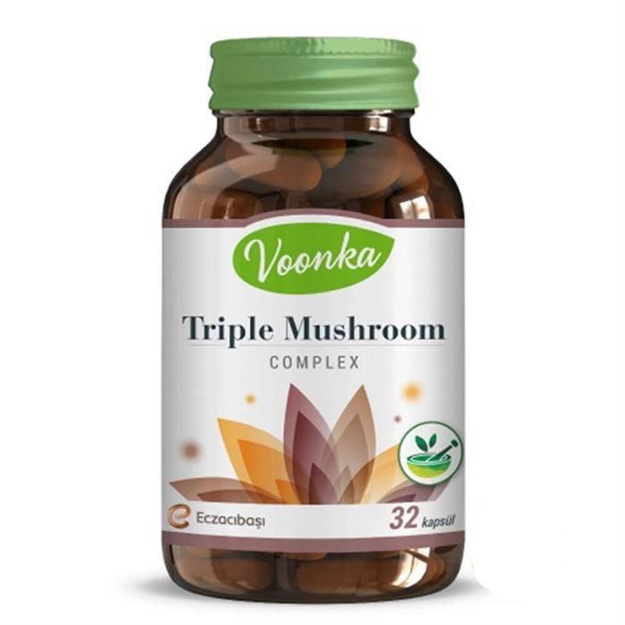 Voonka Triple Mushroom 32 Kapsül