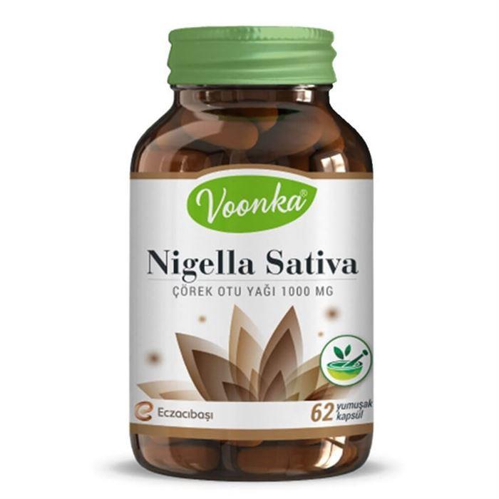 Voonka Nigella Sativa 62 Kapsül - Çörek Otu Yağı Kapsülü