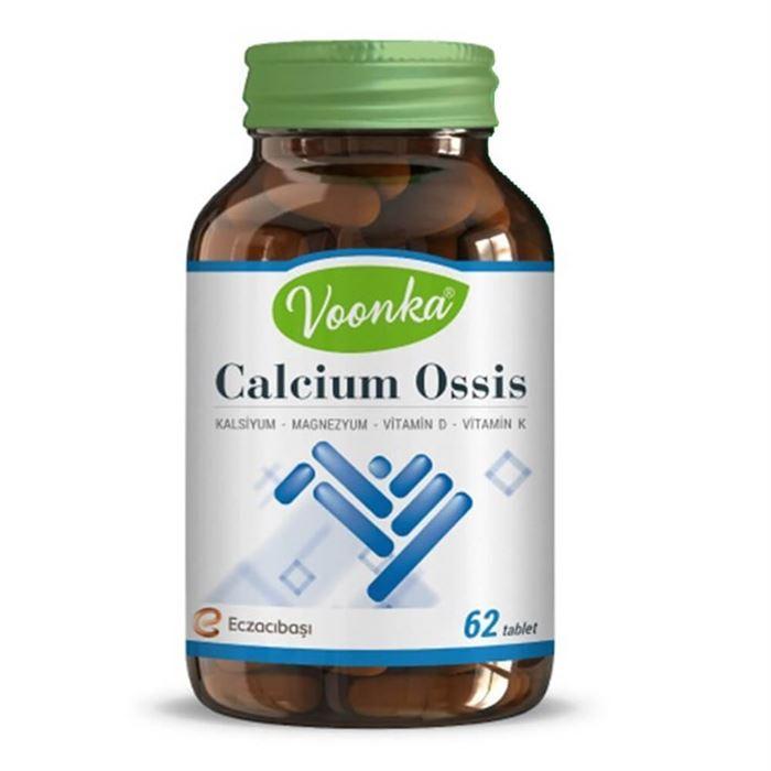 Voonka Calcium Ossis 62 Tablet - Tek Kompleks Formülü Kapsül