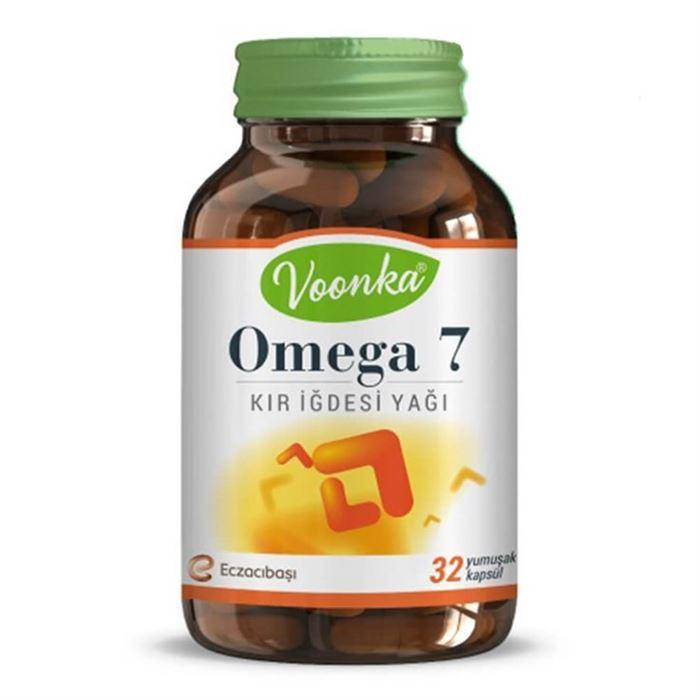 Voonka Omega 7 Kir İğdesi Yağı 32 Kapsül - Takviye Edici Gıda
