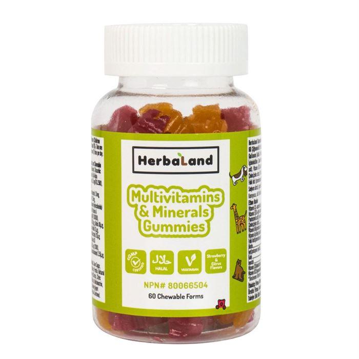 Herbaland Kids Multivitamin and Minerals 60 Adet Tablet - Multivitamin
