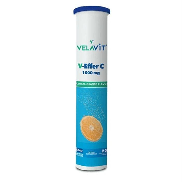Velavit V-Effer C 1000 mg Takviye Edici Gıda 20 Tablet